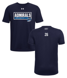 Upper York Admirals Youth Training Short Sleeve Tees