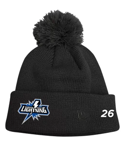 Durham West Lightning Hockey Club Pom Toque