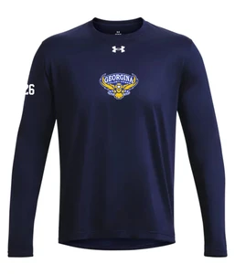 Georgina Golden Hawks Hockey Club Mens Long Sleeve Tee