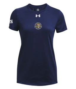 CYGHA Panthers Womens Navy Short Sleeve Training Tee