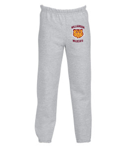 Williamson Wildcats Youth Tiger Head Logo Sweatpants Williamson Wildcats Youth Tiger Head Logo Sweatpants
