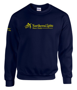 Northern Lights Dance Studio Adult Heavy Blend Crewneck Sweater Northern Lights Dance Studio Adult Heavy Blend Crewneck Sweater