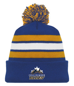 Collingwood Blues Pom Toque Collingwood Blues Pom Toque