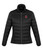 Newmarket Skating Club Womens Quilted Down Jacket - black