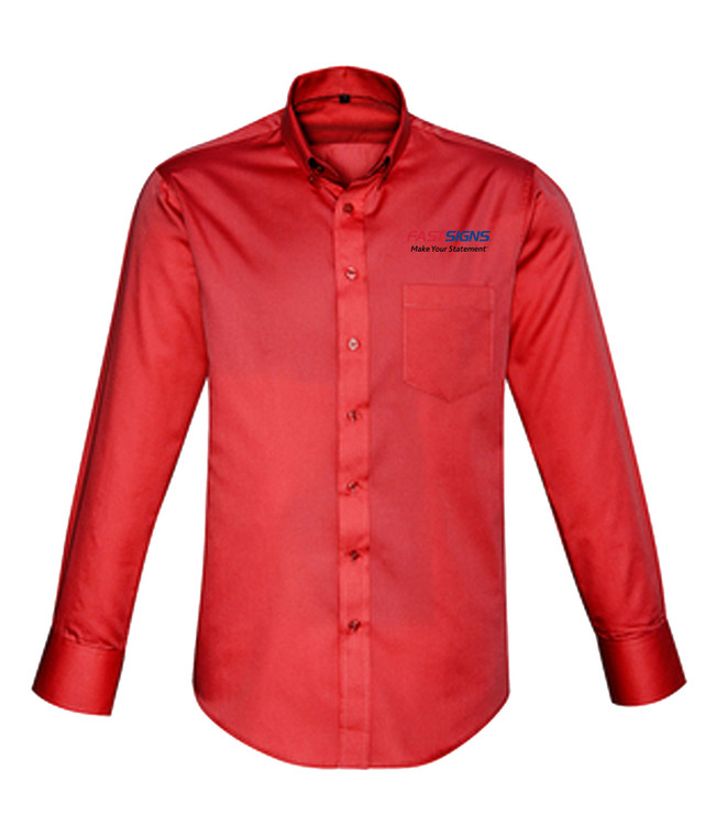 FASTSIGNS Men’s Dalton Long Sleeve Shirts - Red