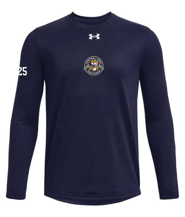 CYGHA Panthers Youth Navy Long Sleeve Training Tee