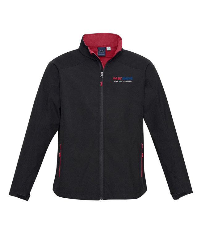 FASTSIGNS Men’s Geneva Jacket - Black Red