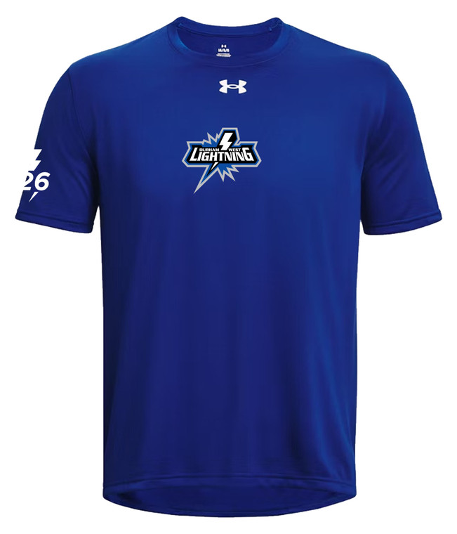 Durham West Lightning Hockey Club Mens Short Sleeve Tee