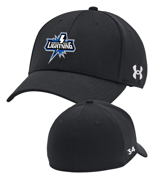 Durham West Lightning Hockey Club Fitted Cap Durham West Lightning Hockey Club Fitted Cap
