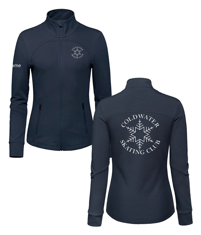 Coldwater Skating Club Womens Yoga Jacket