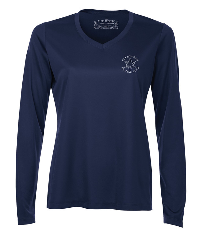 Coldwater Skating Club Performance Womens Long Sleeve Tee