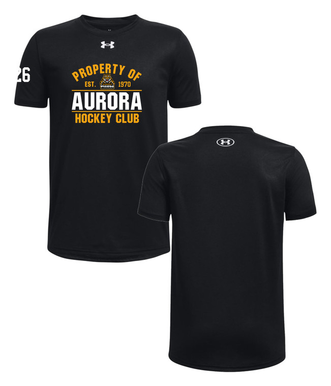 Aurora Minor Hockey Youth Team Short Sleeve Tee