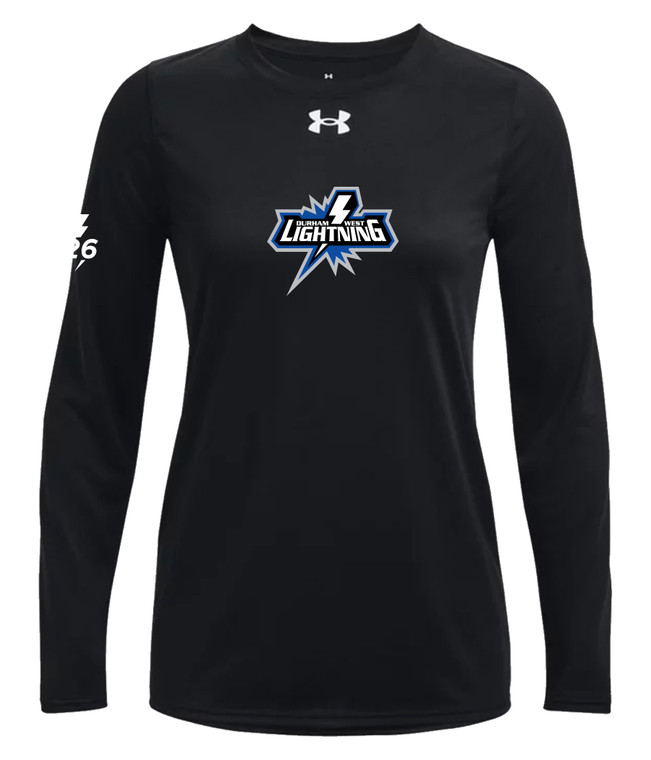 Durham West Lightning Hockey Club Womens Long Sleeve Tee