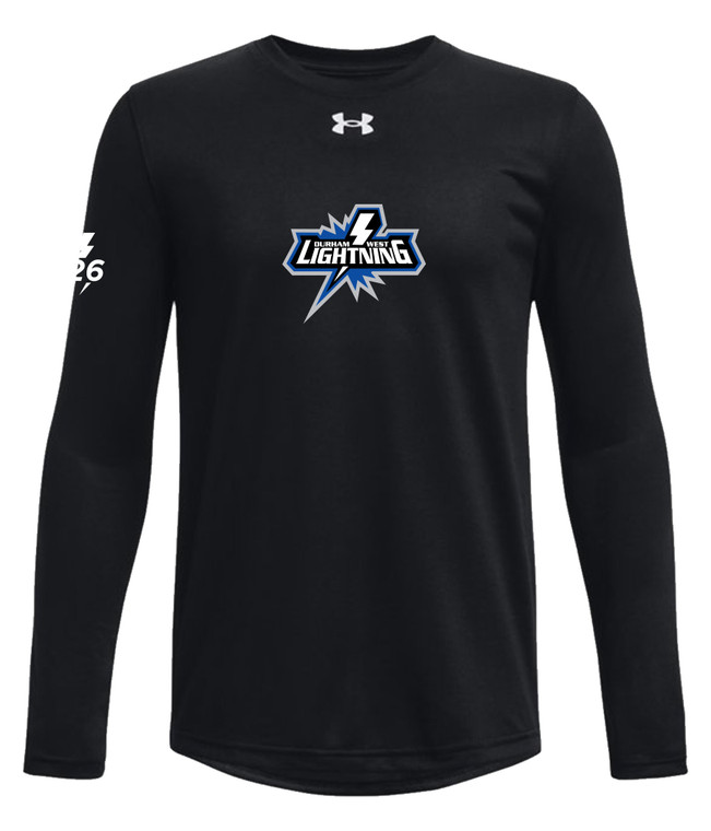 Durham West Lightning Hockey Club Youth Long Sleeve Tee