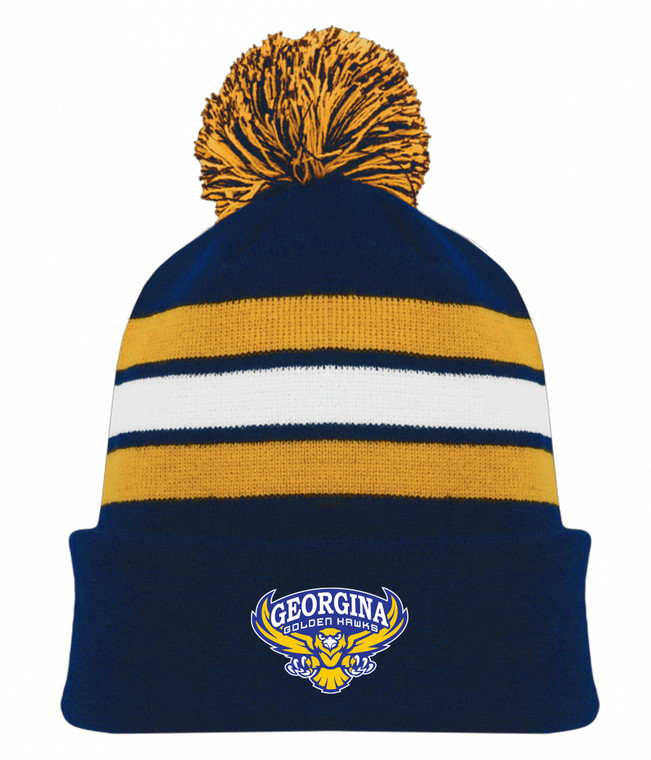 Georgina Golden Hawks Hockey Club Pom Toque