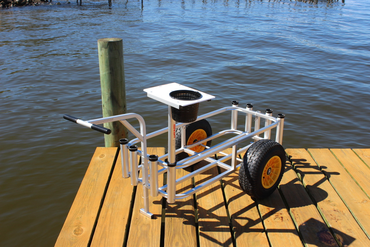 Fish-N-Mate Pier Cart with Table