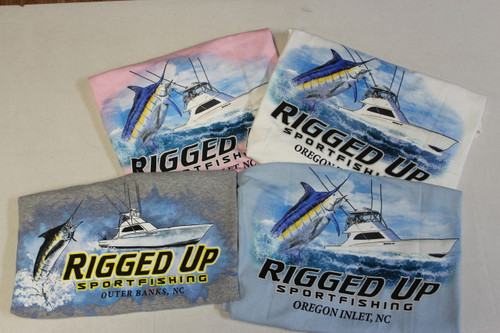 Rigged Up Sportfishing T-Shirts - Angler's Fish-N-Mate Store