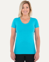 Noble Outfitters Karleigh Short Sleeve V-Neck Sports Tee