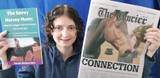 Sarah Made Front Page Of The Ballarat Courier Newspaper!