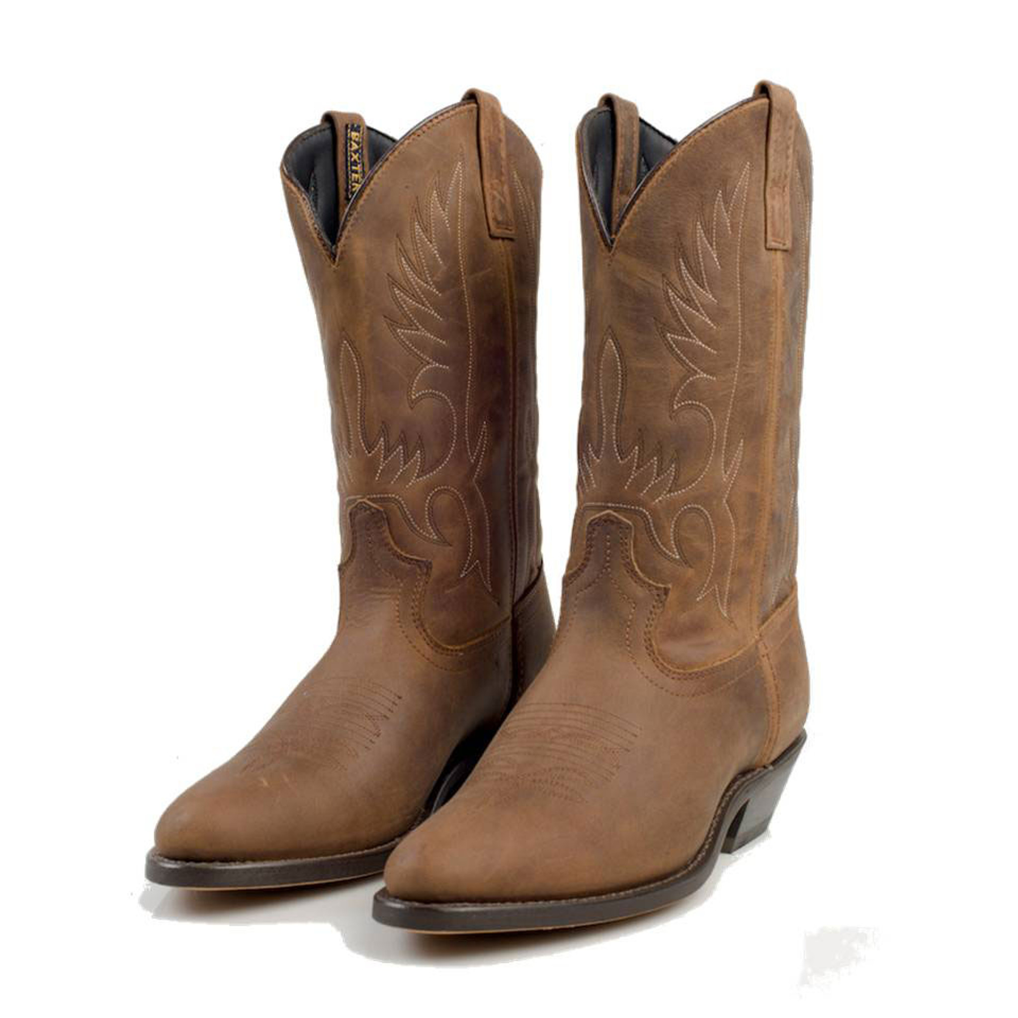 mens western suede boots