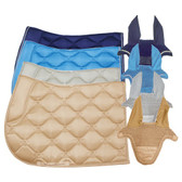  Huntington Satin Saddle Pad & Bonnet Set