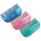 Coloured Aluminium Mane Comb