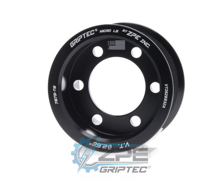 2.62" 10 Rib ZPE GripTec® 2pc Vortech YSi/JT/V3 L3 Black Supercharger Pulley Only VT262BB3ZA product image