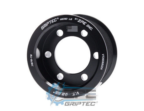 2.65" 10 Rib ZPE GripTec® 2pc Vortech YSi/JT/V3 L3 Black Supercharger Pulley Only VT265BB3ZA product image