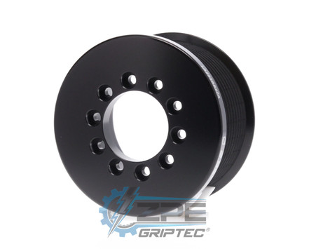 2.95" 10 Rib ZPE GripTec® 2pc LPE LSA L2 Black Supercharger Pulley Only LA295BB2ZA product image