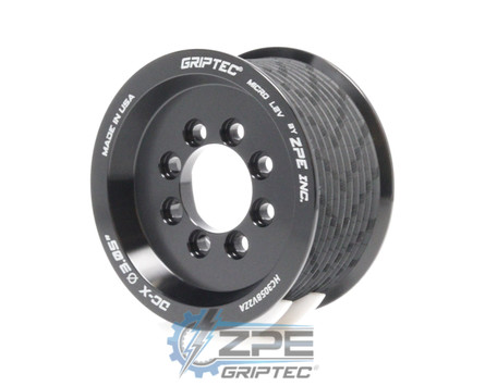 3.05" 10 Rib ZPE GripTec® 2pc Hellcat L2V Black Supercharger Pulley Only HC305BV2ZA product image