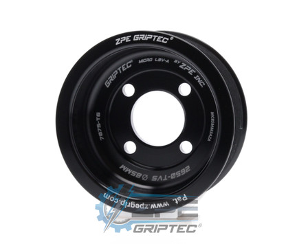 85mm 10 Rib ZPE GripTec® 2pc Magnuson 2650 COPO Camaro L3V-A Black Supercharger Pulley Only MC85MM3AZA product image