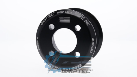 2.40" 10 Rib ZPE GripTec® 2pc Magnuson LSA/LT4 2650 TVS L3V-A Black Supercharger Pulley Only MA240V3AZA product image