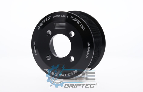 レクサベリC 80mm 8 Rib ZPE GripTec® 2pc Magnuson LSA/LT4 2650 TVS L3V-A Black
