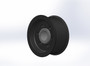 4.38" 10 Rib ZPE GripTec® 2pc ProCharger Standard L3 Black Pulley & Hub Kit