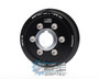 3.50" 2pc 6 Rib ZPE GripTec® 2pc ProCharger Single Shoulder L3 Black Supercharger Pulley & Hub Kit PCS350B3K6 product image