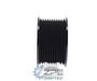 2.80" 10 Rib ZPE GripTec® 2pc Edelbrock TVS L3 Black Supercharger Pulley Only ED280BB3ZA product image 2