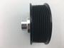 3.45" 6 Rib ZPE GripTec® 2pc ProCharger Offset L3 Black Pulley & Hub Kit
