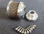ZPE GripTec® MKII LSA  8 Rib Stainless Pulley and Hub Kit