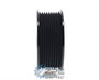 3.45" 8 Rib ZPE GripTec® 2pc Magnuson Heartbeat TVS L3 Black Supercharger Pulley Only HB345BB3Z8 product image 2