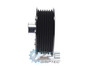 2.95" 6 Rib ZPE GripTec® 2pc Vortech YSi/JT/V3 L3 Black Supercharger Pulley & Hub Kit VT295BB3K6 product image 2