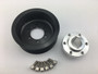 3.40" 10 Rib ZPE GripTec® 2pc ProCharger Offset L3 Black Pulley & Hub Kit