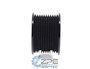 2.50" 10 Rib ZPE GripTec® 2pc Edelbrock TVS L3 Black Supercharger Pulley Only ED250BB3ZA product image 2