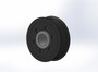 2.90" 6 Rib ZPE GripTec® 2pc ProCharger Standard L3 Black Pulley & Hub Kit
