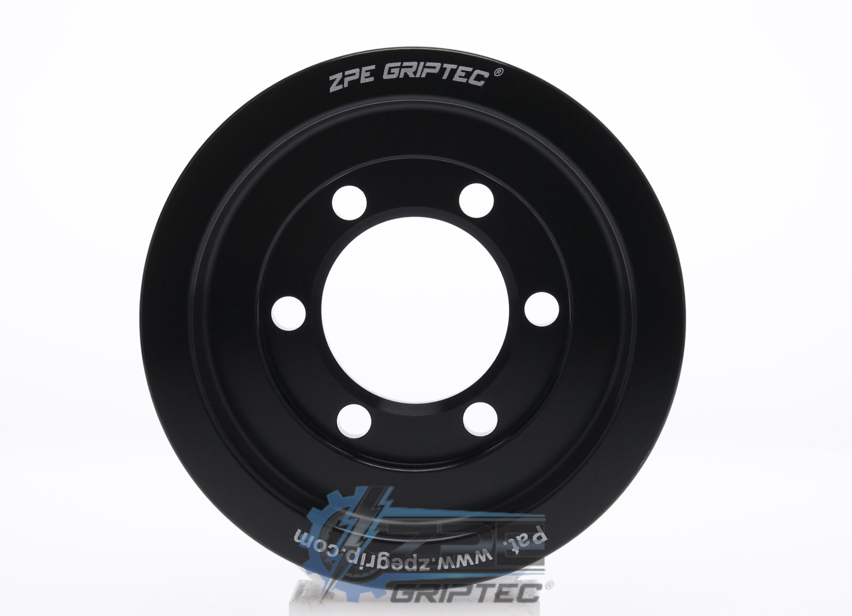 Y② 90mm 6 Rib ZPE GripTec® 2pc ESS L3 Black Pulley Only - ZPE Inc. Store