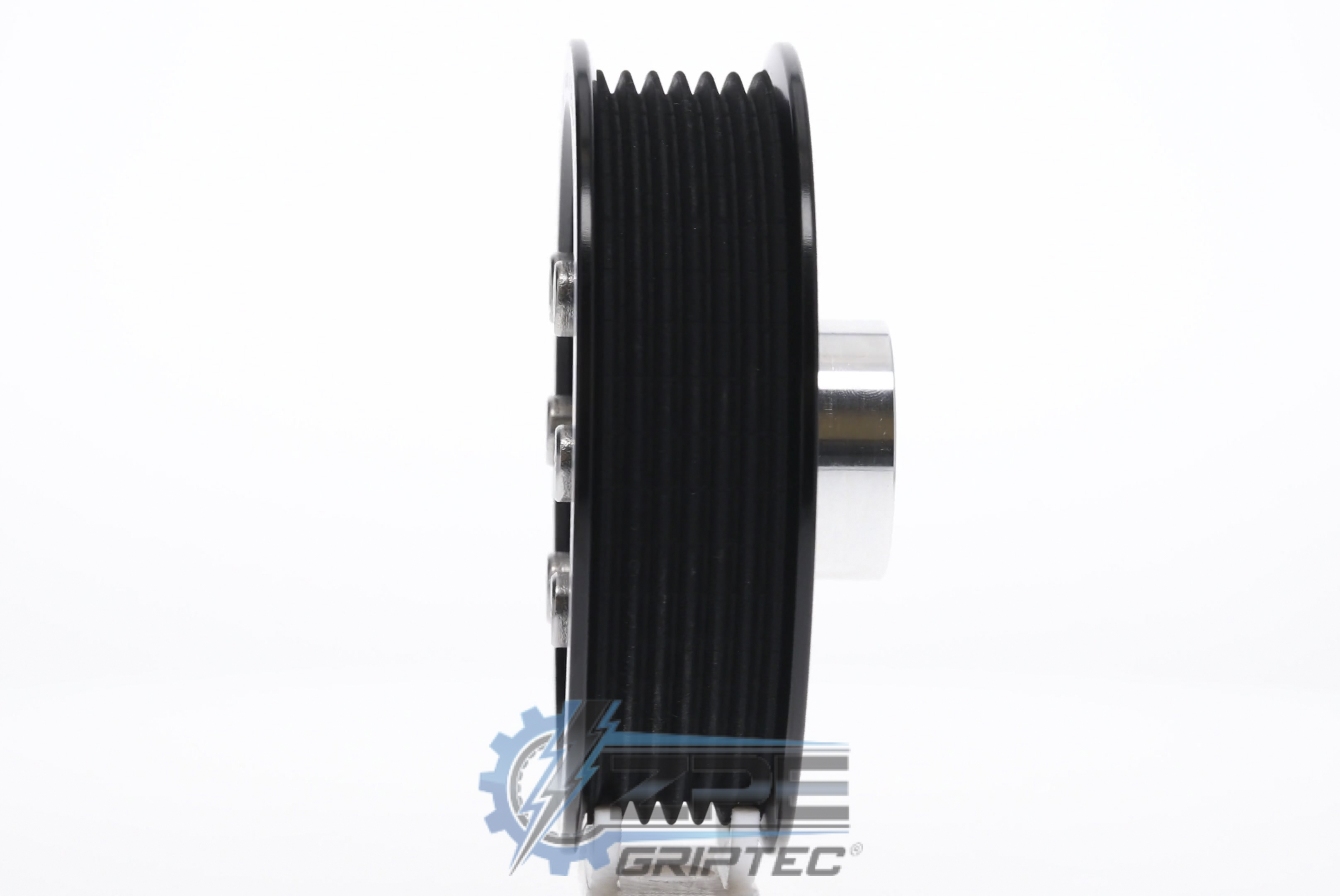 100mm 6 Rib ZPE GripTec® 2pc ESS L3 Black Pulley & Hub Kit - ZPE