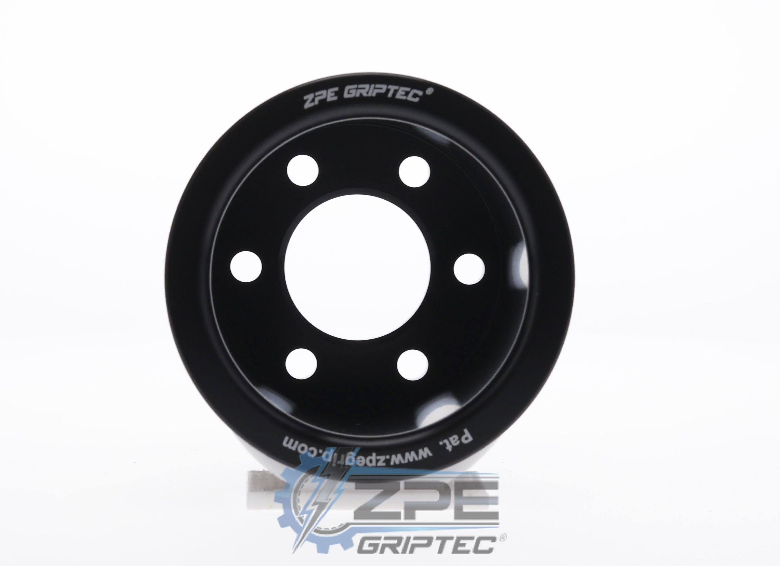 69mm 6 Rib ZPE GripTec® 2pc FMS Ford-Roush TVS L3 Black Pulley