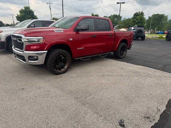 2026 Dodge RAM ReadyLift Lift Kit  Fuel Wheels NITTO Tires NFAB Steps
