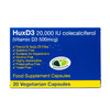 Huxley HuxD3 20,000iu Vitamin D3 Colecalciferol - 20 Veg Caps Huxley HuxD3 20,000iu Vitamin D3 Colecalciferol - 20 Veg Caps