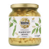 Biona Organic Haricot Beans Glass Jar - 350g