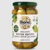 Biona Organic Greek Queen Olives with Jalapeno - 370g